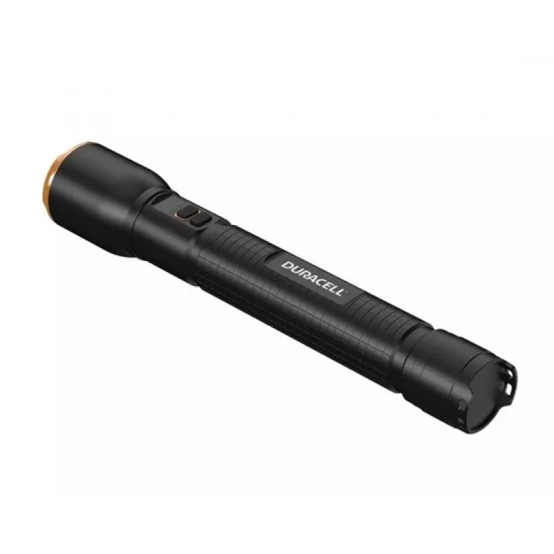 Lukturis Duracell DF6000R Gift Box — rokas uzlādējams lukturītis, melns
