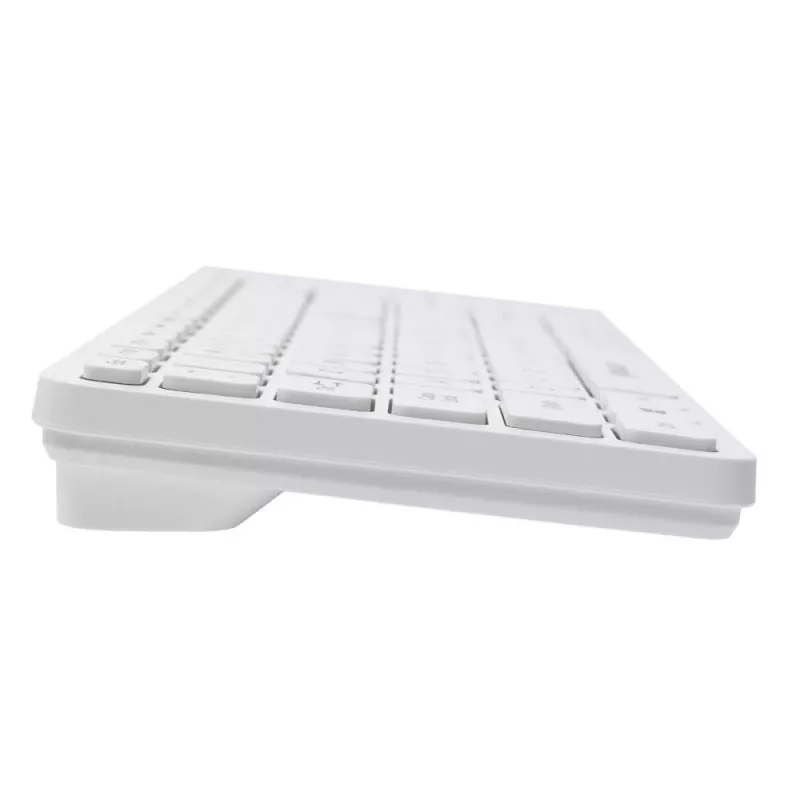 Bezvadu tastatūra Tellur TLL491241 Mini Balta — kompakts izkārtojums, bezvadu savienojums