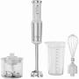 Rokas blenderis, 1200W, CB, balts, tīģerzobu griezējs, putotājs, virtuves kombains, krūze