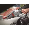 Rokas putekļsūcējs Melns & Decker PV1200AV — sausais mēbeļu tīrītājs, 12 V, 0,44 L, 12,5 W, 5 m vads, pelēks/sarkans