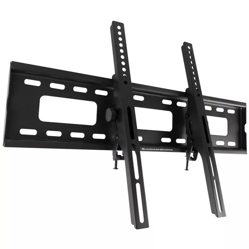 Maclean TV MC-421 Sienas stiprinājums 32-90 VESA 600x400 80kg Noliekams Universāls Ar līmeņrādi Piederumi Plakans plāns