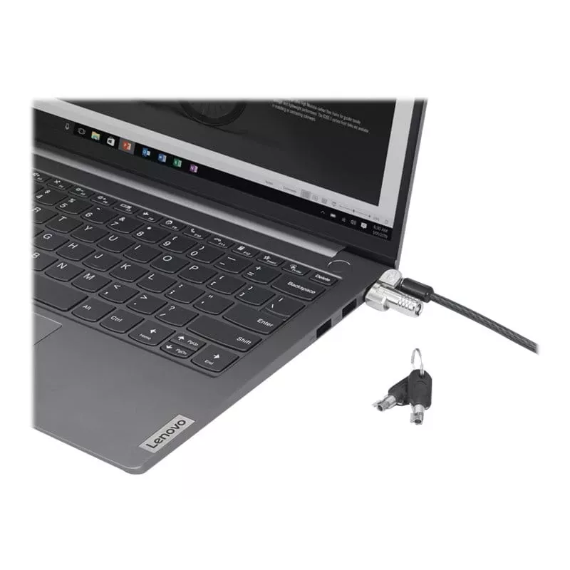 Lenovo 4XE1B81917 kabeļa slēdzene, melna, 1,8 m