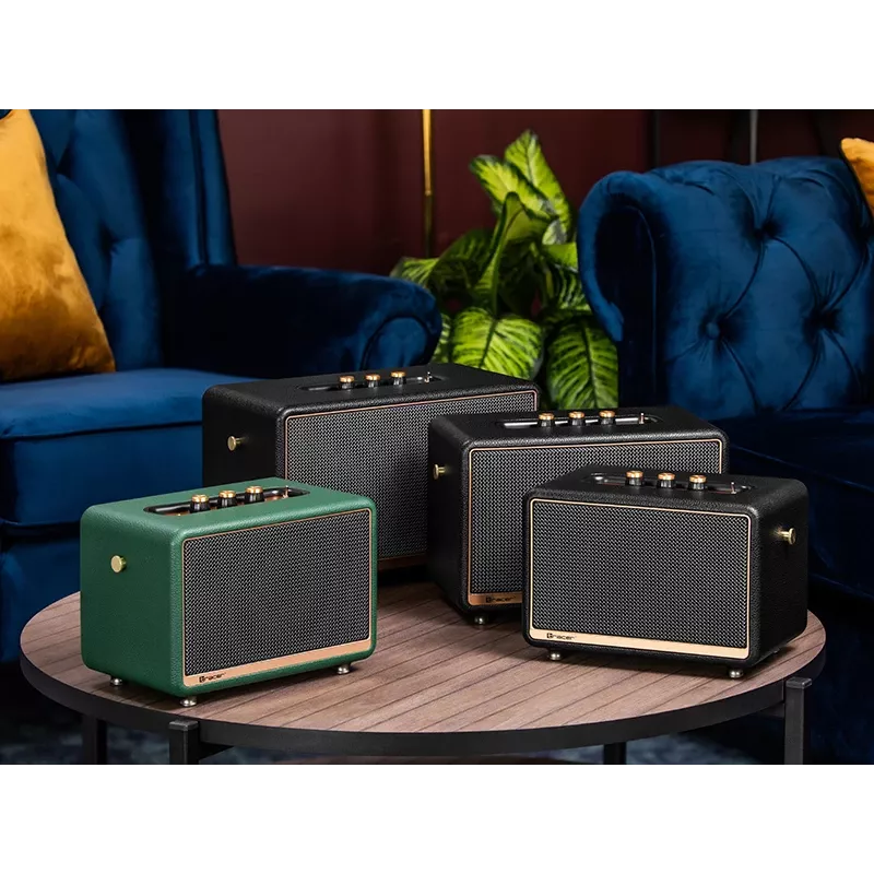 Stereo Portable Speaker Tracer M30 TWS BT Melns, Gold