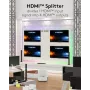 Goobay HDMI™ sadalītājs 1 uz 4 (4K @ 60 Hz) (58483)