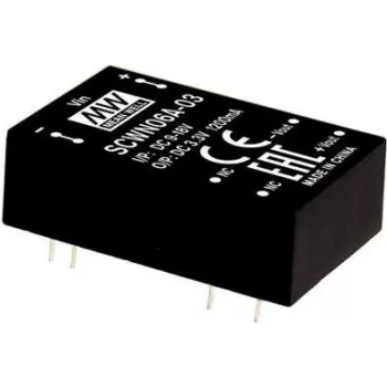 Strāvas adapteris/pārveidotājs Mean Well SCWN06A-05, 6 W, 5 V, 1 A