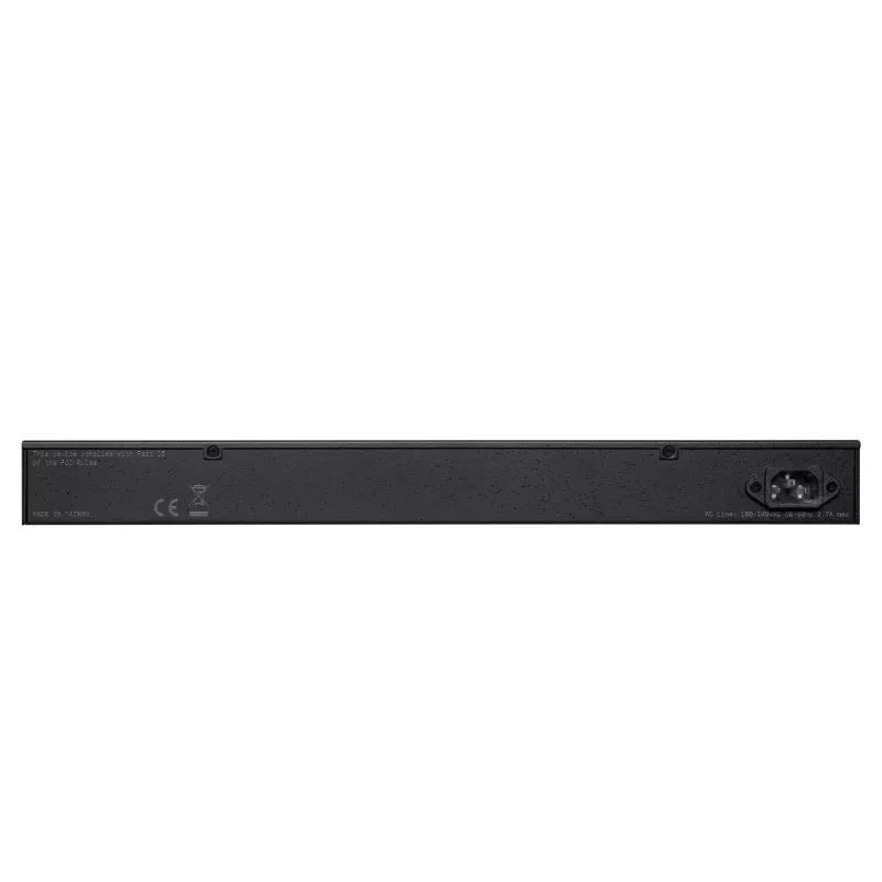 GS-2426P Pārvaldāms L2 Gigabitu Ethernet (10/100/1000) barošana caur Ethernet (PoE) 1U melns