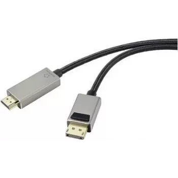 RF-4995158 DisplayPort kabelis [1x spraudnis - 1x HDMI spraudnis] melns (RF-4995158)