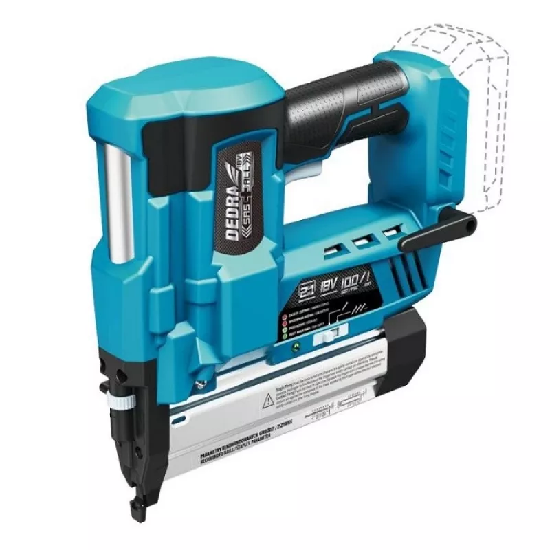 Nagliņu/skavotāja pistole Dedra DED7053 100 šāvieni/min 18V
