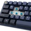 Ducky One 3 Cosmic Zils Mini spēļu tastatūra, RGB LED - MX-Zils (US)