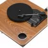 Analogais siksnas piedziņas vinila plašu atskaņotājs Adler AD 1914 ar USB pieslēgvietu, keramisko disku, līdzstrāvas motoru, 33 1/3 apgr./min, Bluetooth 5.4, RCA izejām, iebūvētiem skaļruņiem