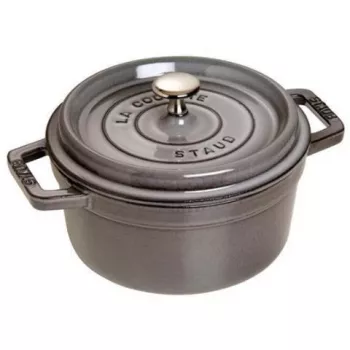 Cocotte Staub 20 cm pelēks čuguna katls