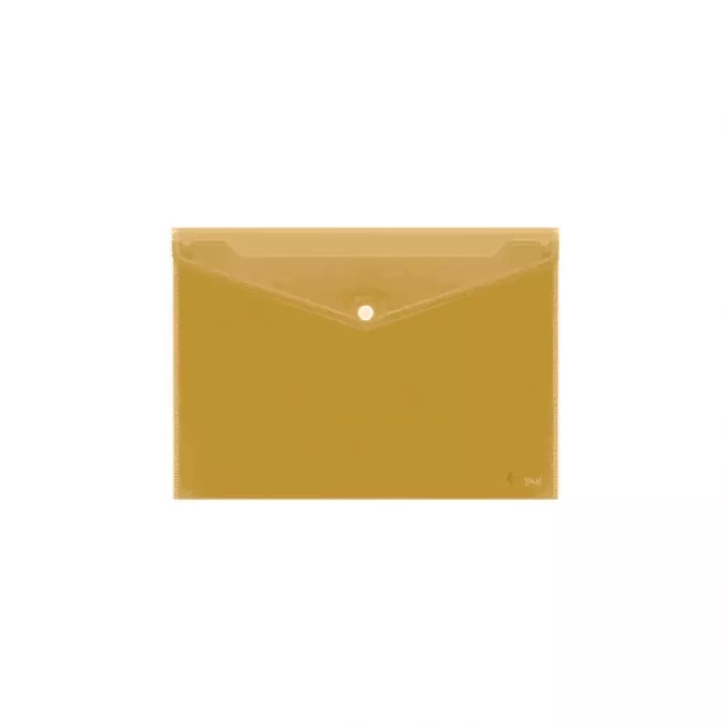 Envelope with print Forpus, A4, Plastmasa, dzeltena, transparent
