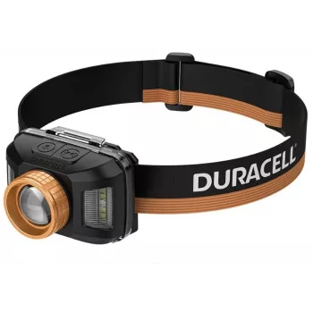 Duracell DH850R dāvanu kastes galvenā lukturīša melna, oranža