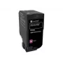 Toner Lexmark RETURN-tonera kasete fuksīna 74C2HM0 3000 lapas