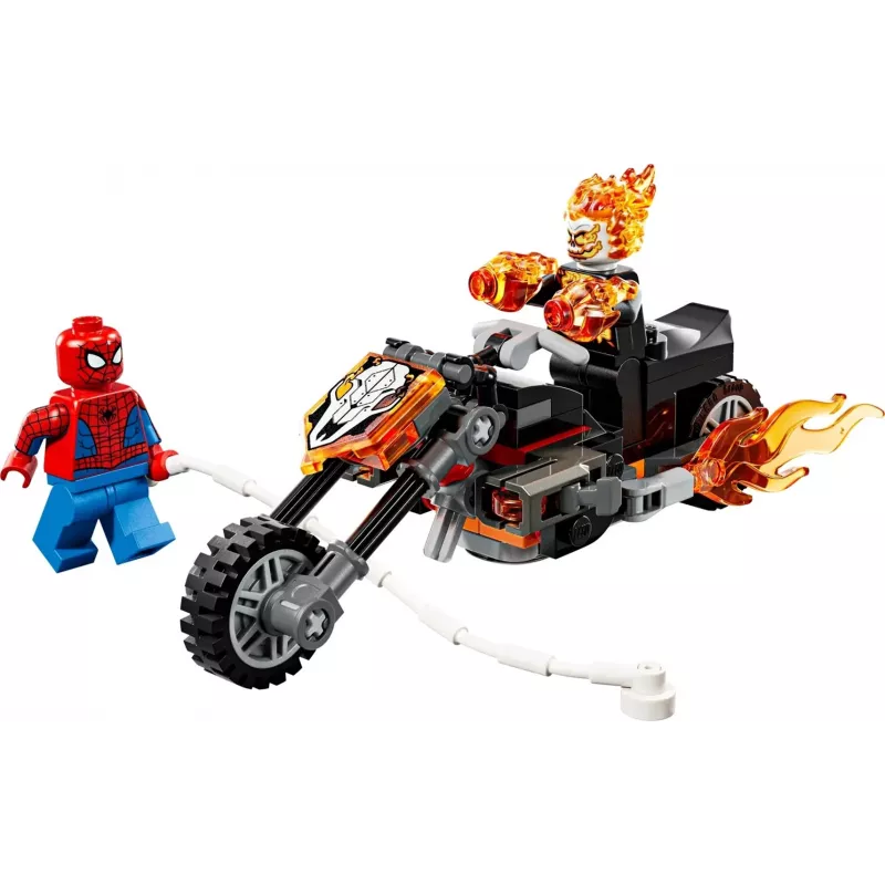 LEGO MARVEL 76335 Zirnekļcilvēks pret Spoku Braucēja motociklu