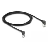 Delock 80282 Ethernet komutācijas kabelis melns