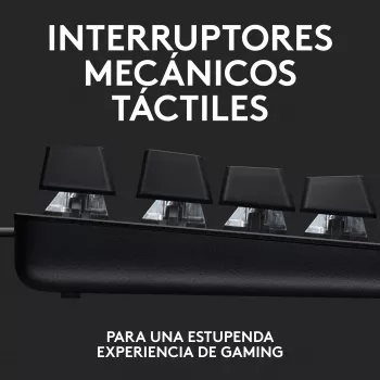 Logitech G G413 TKL SE, vadu, USB, mehāniskais slēdzis, QWERTY, LED, melns