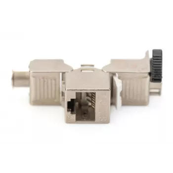 Digitus Cat. 6A Keystone Module Shielded 4 pcs Silver RJ-45