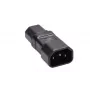 Microconnect PEA1415 savienotāju adapteris C14 C15 melns