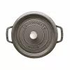 Staub Cocotte 3,8 L apaļa čuguna kastroļa cepamtrauks