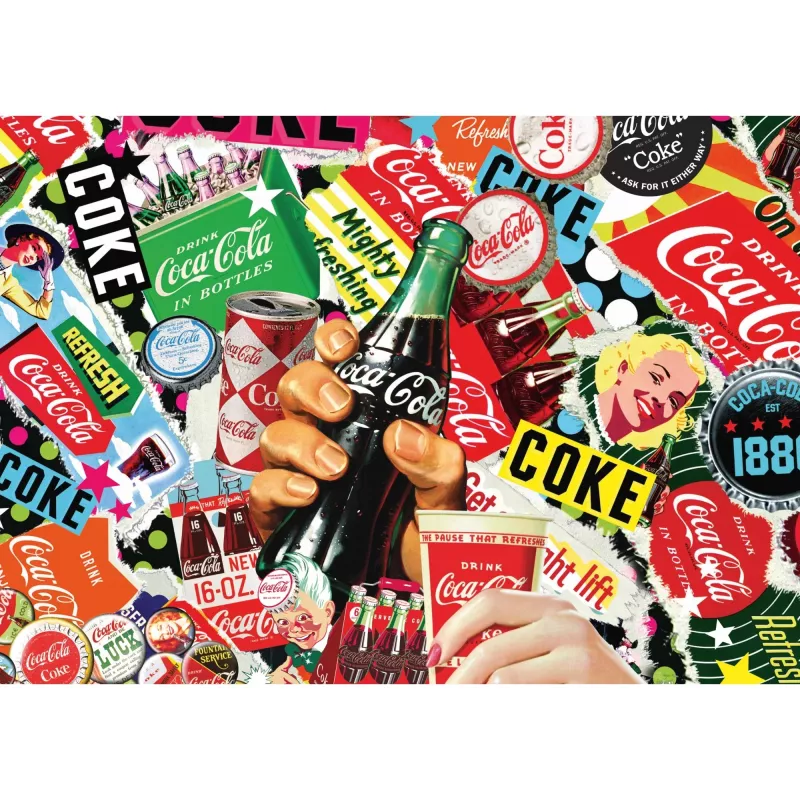 Mozaīkpuzle Schmidt Spiele Coca Cola is it! 1000 gabalu