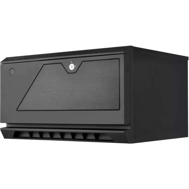 Datora korpuss Silverstone Technology SST-CS381 v1.1 Mini-ITX melns
