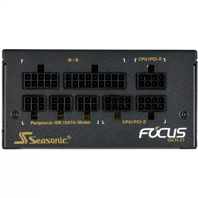 Barošanas bloks Seasonic FOCUS SGX-650, 650 W, 20+4 kontaktu ATX, SFX, melns