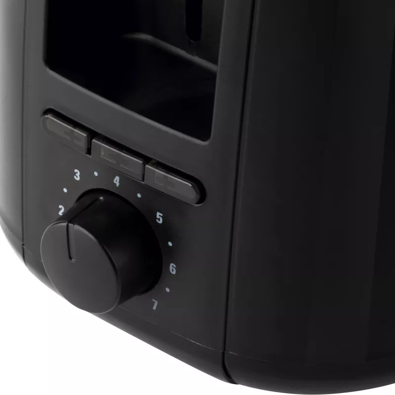 Tosteris Jata JETT1585 2-šķēlīšu 1400 W melns pogas grozāmais 230 V spraugas platums 25 cm spraugas dziļums 3 cm