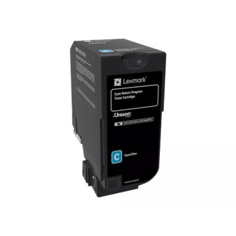 Lexmark 74C20C0 tonera kasetne 1 gab. Oriģināla Ciāna