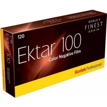 Kodak PROFESSIONAL EKTAR 100 - krāsu negatīvā filma - 120 (6 cm) - ISO 100 - 5 ruļļi (8314098)