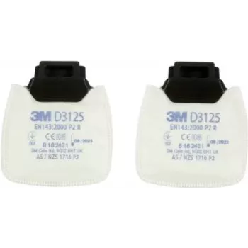 3M Secure Click daļiņu filtrs P2 R D3125 2 gab. (D3125)