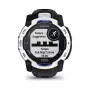 Viedpulkstenis GARMIN Instinct 3.05 cm (1.2 collu) AMOLED 45 mm 390x390 px Skārienjutīgs Melns Balts GPS 4 GB 53 g Silikona siksniņa