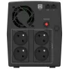 PowerWalker VI 1500 STL nepārtrauktās barošanas avots (UPS) Line-Interactive 1500 VA 900 W 4 AC kontaktligzdas