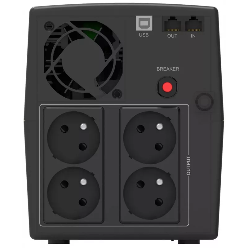 PowerWalker VI 1500 STL nepārtrauktās barošanas avots (UPS) Line-Interactive 1500 VA 900 W 4 AC kontaktligzdas