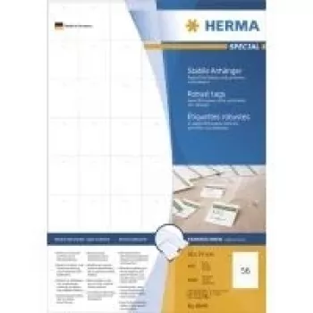 Izturīgas birkas A4 HERMA 8044