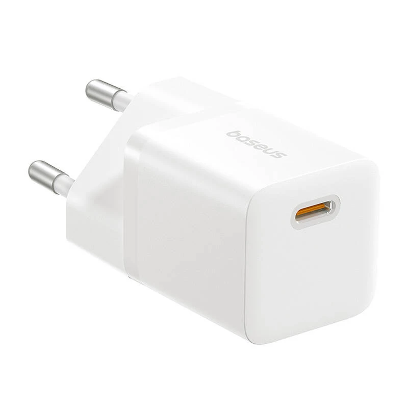 Baseus P10110909213-00 USB-C GaN5 mini 25W tīkla lādētājs Balts