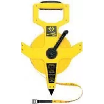 Mērlente C.K Tools T3565 165 50m Akrilnitrila Butadiēna Stirola Melna/Dzeltena