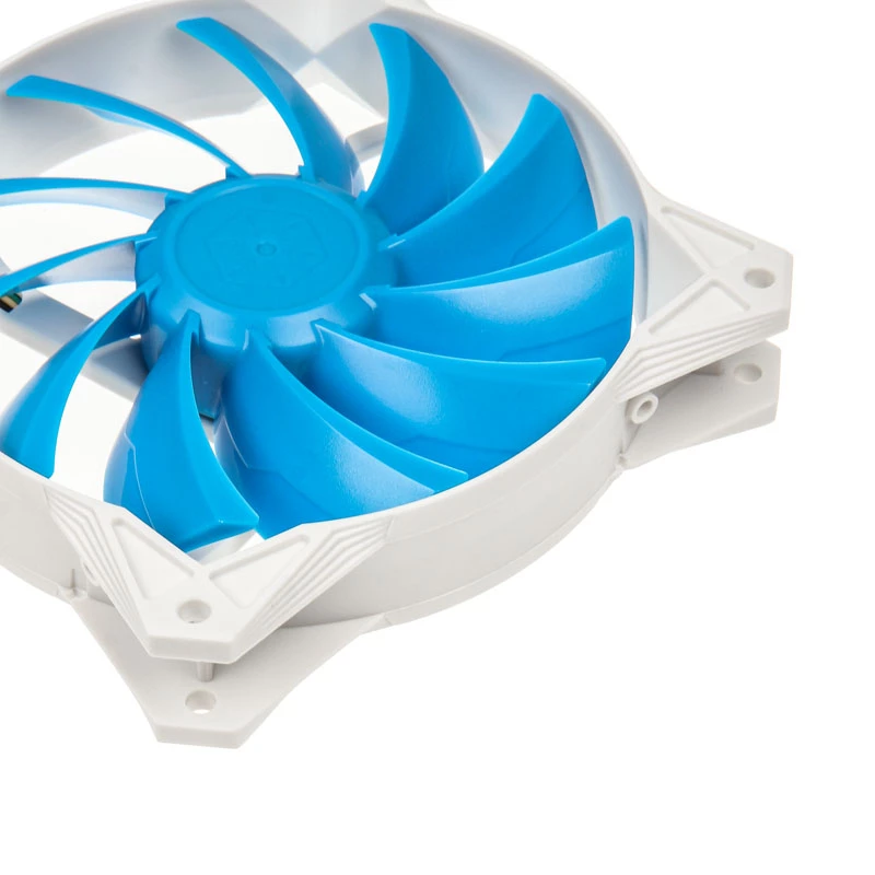 SilverStone SST-FQ122 120 mm korpusa ventilators — balts
