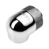Adapteris 90° XSPC G1/4 collas vīrišķais uz G1/4 collas sievišķo, grozāms, hromēts