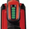 Bezvadu lapu pūtējs EINHELL GE-UB 18/250 Li ar 1x4,0 Ah akumulatoru, 18 V