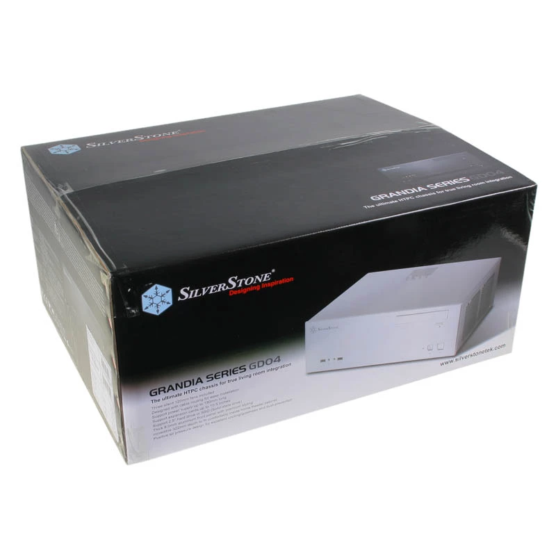 SilverStone SST-GD04B USB 3.0 Grandia Desktop - melns