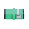Extralink SC/APC Duplex adapteris, vienmoda, zaļš