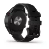 GPS golfa pulkstenis GARMIN Approach S12, melns, 43 mm korpuss, silikona siksniņa, 30 h GPS akumulatora darbība