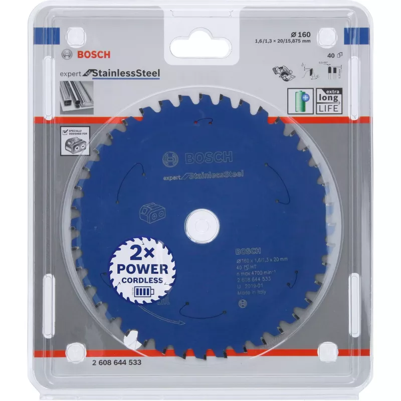 Bosch 2 608 644 533 ripzāģa asmens 16 cm 1 gab.