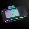 BitsPower NEBULA Astral RTX 5090 radiators ARGB akrils, melns