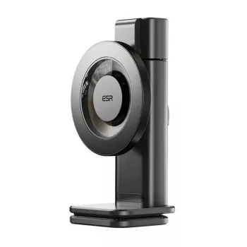 Telefona turētājs ESR Skygrip — regulējams leņķis, melns