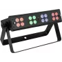 LED stienis EUROLITE 16x4W RGB/WW — skatuves/apkārtējā gaisma, 16 gaismas diodes x 4W, RGB ar silti baltu