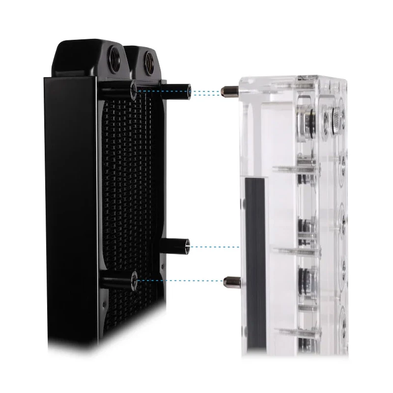 Montāžas komplekts Alphacool 15724 Melns Nerūsējošais tērauds 17 mm Augstums