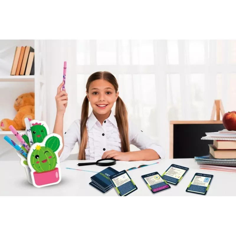 Pildspalvu komplekts Liscianigiochi IM A Genius 304-PL107988 — bērnu izglītojošs marķieru un pildspalvu komplekts
