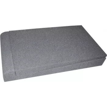 Gumijas izolācijas paliktnis Omnitronic 6000450P 170×300×40 mm aprīkojuma vibrāciju slāpēšanai